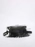 Fringe Decor Waist Bag