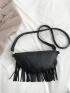 Fringe Decor Waist Bag