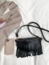 Fringe Decor Waist Bag