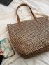 Minimalist Straw Bag