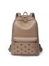 Studded Decor Classic Backpack