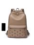 Studded Decor Classic Backpack