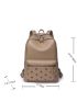 Studded Decor Classic Backpack