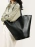 Minimalist Large Capacity Shoulder Tote Bag