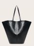 Minimalist Large Capacity Shoulder Tote Bag