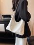 Minimalist Chain Shoulder Tote Bag