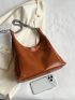 Minimalist Chain Shoulder Tote Bag