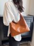 Minimalist Chain Shoulder Tote Bag