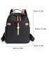 Mini Metal Decor Classic Backpack