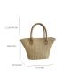 Minimalist Straw Bag