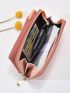 Letter Print Small Crossbody Cell Phone Purse for Women