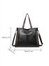 Minimalist Shoulder Tote Bag With Purse, Best Work Bag For Women