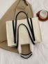 Minimalist Canvas Top Handle Bag