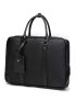 Men Vintage Design Double Handle Laptop Handbag Briefcase