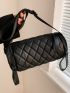 Mini Quilted Detail Bucket Bag