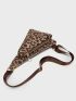 Mini Sling Bag Leopard Pattern PU