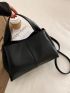 PU Shoulder Bag Minimalist Hobo Bag