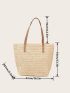 Minimalist Straw Bag