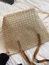 Minimalist Straw Bag