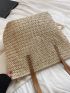 Minimalist Straw Bag