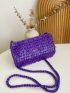 Mini Chain Bucket Bag