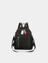 Minimalist Zip Front Backpack