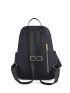 Minimalist Classic Backpack Zipper Front Fashion Backpack With Coin Purse