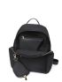 Minimalist Classic Backpack Zipper Front Fashion Backpack With Coin Purse