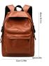 Minimalist Classic Backpack Pocket Front Functional Backpack