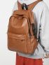 Minimalist Classic Backpack Pocket Front Functional Backpack