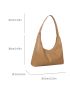 Minimalist Shoulder Bag Large Capacity Hobo Bag