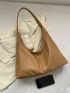 Minimalist Shoulder Bag Large Capacity Hobo Bag