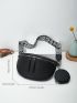 Minimalist Waist Bag With Coin Purse, Mothers Day Gift For Mom