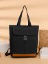 Minimalist Large Capacity Tote Bag