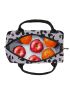 Lunch Bag Fashion Canvas Portable Cooler Thermal Insulated Food Bag Picnic Lunch Box Bag