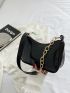 Minimalist Hobo Bag Chain Strap Shoulder Bag