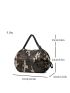 Camo Print Duffel Bag