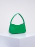 Minimalist Top Handle Baguette Bag