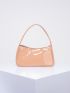 Minimalist Top Handle Baguette Bag