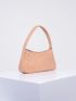 Minimalist Top Handle Baguette Bag