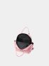 Minimalist Pink Fashion Backpack