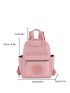 Minimalist Pink Fashion Backpack