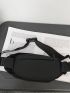 Letter Graphic Waterproof Fanny Pack