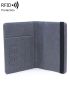 Letter & Airplane Embossed Passport Case For Traveling