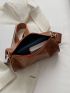 Small Minimalist Bucket Bag Adjustable Strap Crossbody Bag For Daily