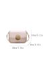 Mini Square Bag Metal Turn Lock Flap