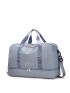 Letter Detail Duffel Bag Large Capacity Double Handle