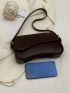 Minimalist Shoulder Bag Flap Novelty Bag