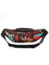 Leaf Graphic Fanny Pack Large Capacity