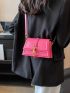 Mini Square Bag Neon Pink Funky Style